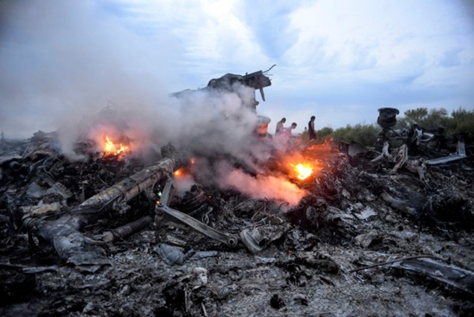 MH17 and the brutality of war.